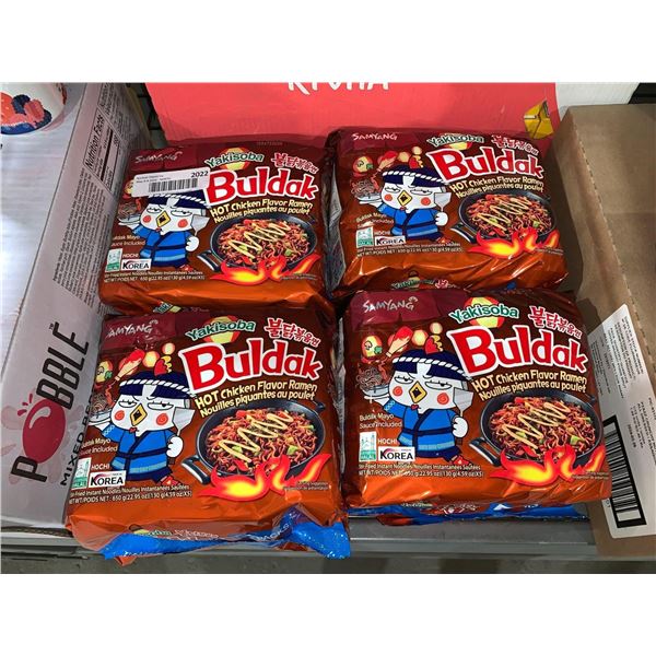 CASE LOT - Buldak Hot Chicken Raman 4 x 5 x 130g