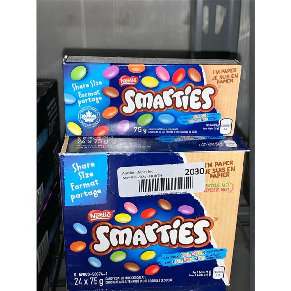 CASE LOT - Nestle Smarties 42 x 75g