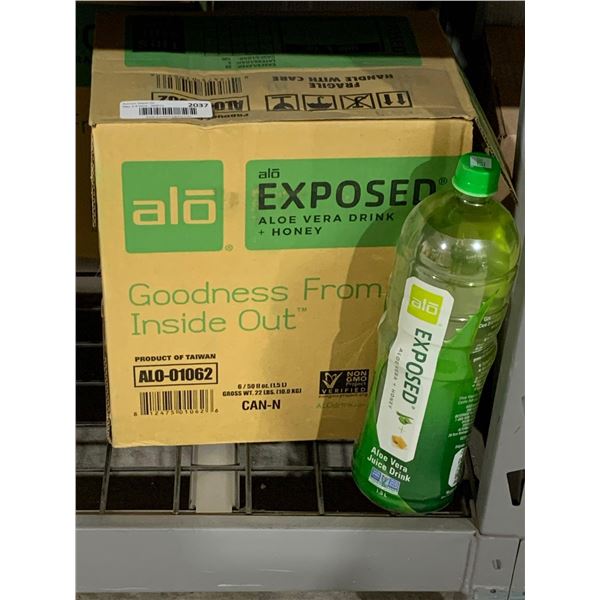 CASE LOT -Alo Exposed Alo Vera w/honey 6 x 1.5L