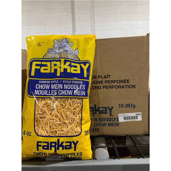 CASE LOT -Farkay cjow mein noodles 10 x 397g