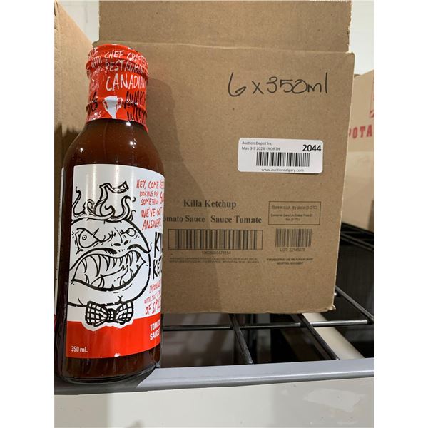 CASE LOT - Killa Gourmet Ketchup 6 x 350ml