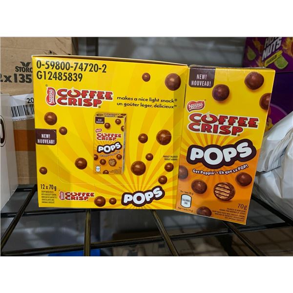 CASE LOT - Coffee Crip Pops 12 x 70g