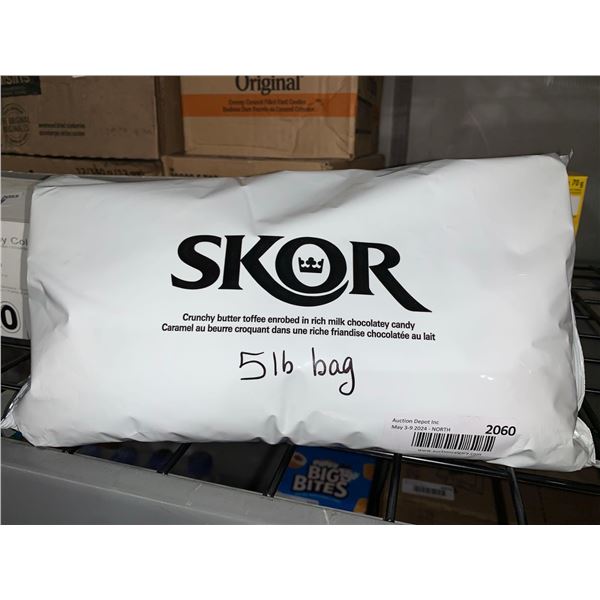 CASE LOT - Skor Crumbles Baking Bars 5 lbs bag