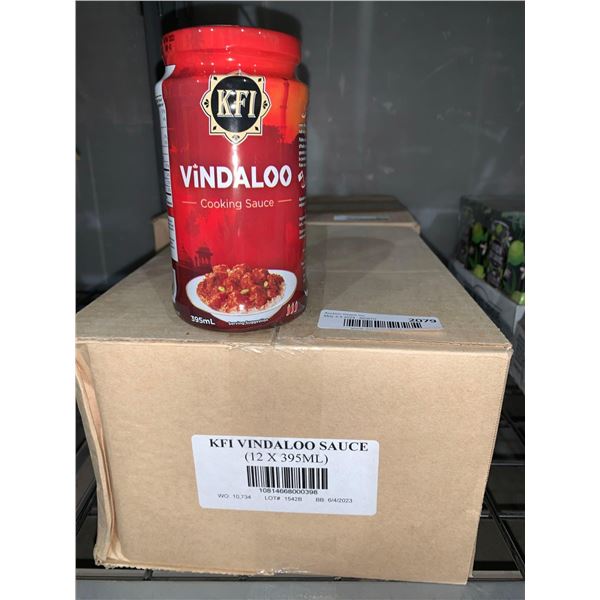 CASE LOT - KFI Vindaloo Sauce 12 x 395ml