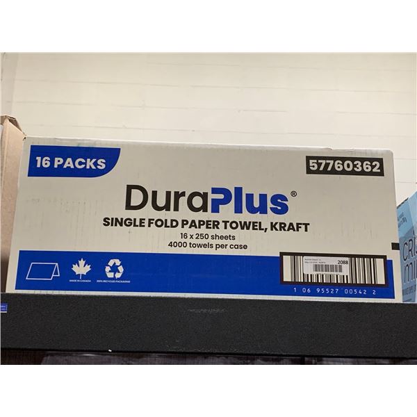 CASE LOT - DuraPlus Paper Towels 16 pack