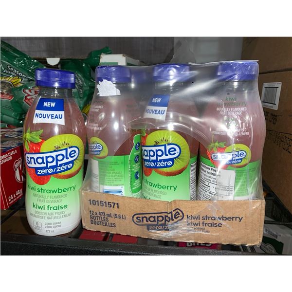 CASE LOT - Snapple Kiwi Strawberry 12 x 473ml
