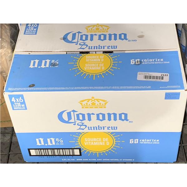 CASE LOT - Corona Sunbrew 0% Beer 24 x 330ml