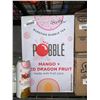 Image 2 : CASE LOT - Pobble Mango dragon fruit bubble tea 24 x 490ml