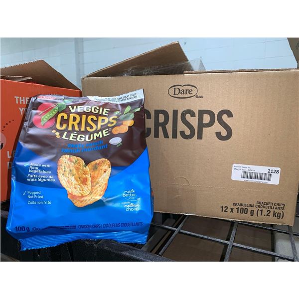 CASE LOT - Dare Veggie Crisps Ranch 12 x 100g