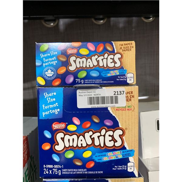 CASE LOT - Smarties 24 x 75g