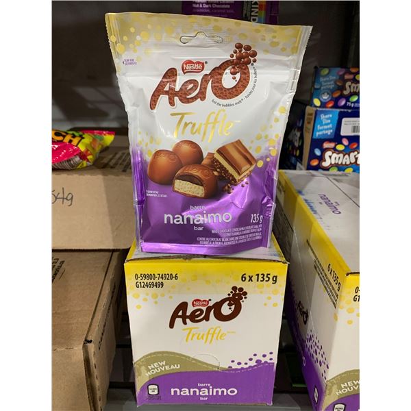 CASE LOT - Aero truffle nanaimo share bags 6 x 135g