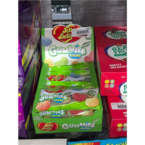 CASE LOT - Jelly Bean Sour Gummies 12 x 113g