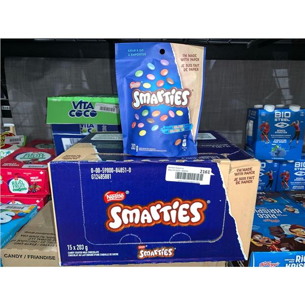 CASE LOT - Smarties Share Bags 15 x 203g