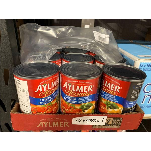 CASE LOT - Almers accent original tomatoes 12 x 540ml