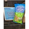 Image 1 : CASE LOT - Crispy Minis sour cream & onion 12 x 100g