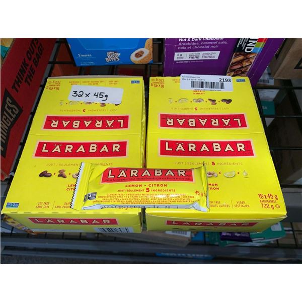 CASE LOT - Larabar Lemon 32 x 45g