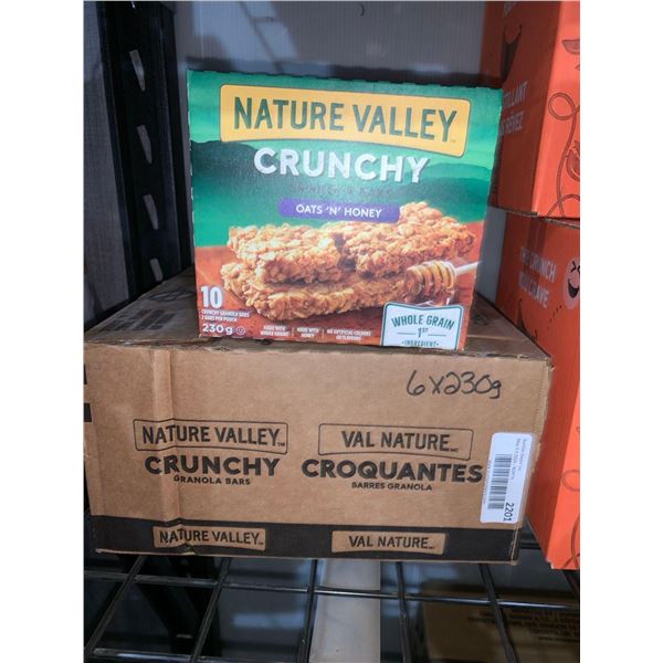 CASE LOT - Nature Valley Crunchy oats and honey bars 6 x 230g