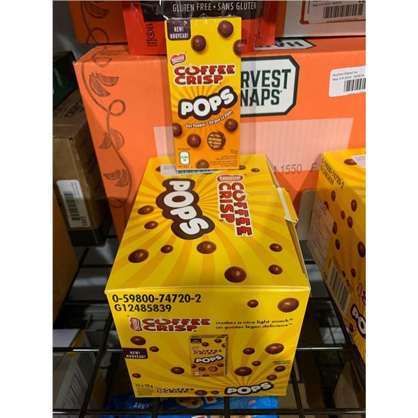 CASE LOT - Coffee Crisp Pops 12 x 70g
