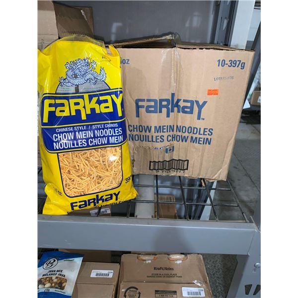 CASE LOT - Farkey Chow Mein Noodles 10 x 397g