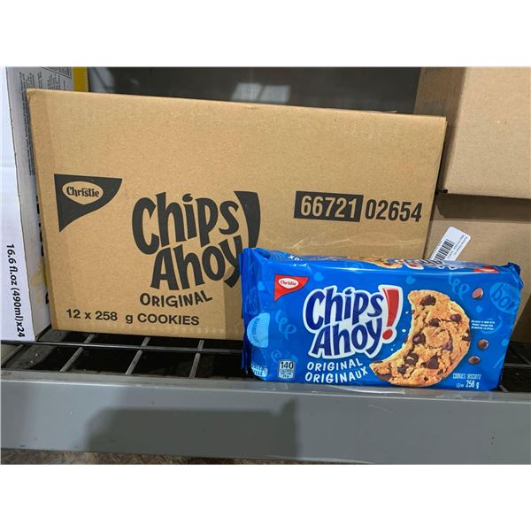 CASE LOT - chips Ahoy original 12 x 258g