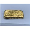 Image 1 : 85 GRAMS - Hand Poured scrap gold recovery billet unrefined and purity unknown