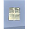 Image 1 : Valcambi Suisse .999 Pure 1 G Silver Wafer Bars - LOT OF 4