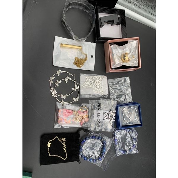 WHOLESALE LOT - approx 12 pieces NEW jewelry items