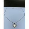 Image 2 : NEW FLOATING HEART SOLITAIRE PENDANT & CHAIN GIFT SET
