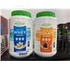 Image 1 : PRECISION- ALL NATURAL. Grass fed WHEY PROTEIN LOT OF 2