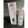 Image 3 : Lot of iSi whip cream dispenser with 60 spark whip replacement cartridges