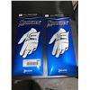 Image 1 : Srixon Ladies all weather left hand golf gloves. Size medium and size large