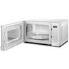 Image 2 : Danby DBMW0720BWW 700 Watts 0.7 Cu.Ft. Countertop Microwave with Push Button Door|10 Power Levels, 6
