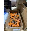 Image 2 : Lot of 9 - 16 Ton Chain Hoist Top Hook Assembly