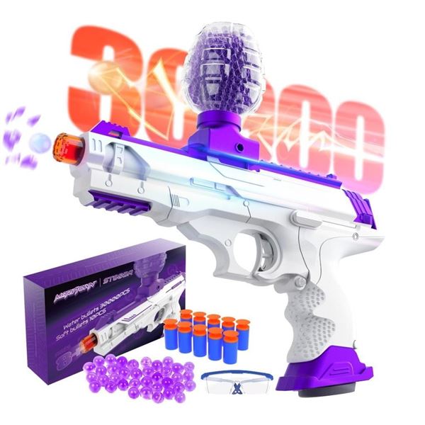 MarvTown ST605A Gel Ball Blaster Water Bullets 30000pcs Soft Bullets 10