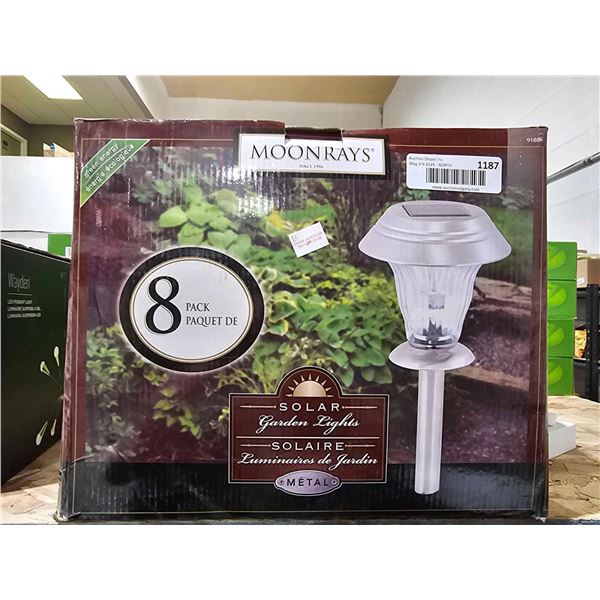 Moonrays 8 Pack Solar Stake Lights