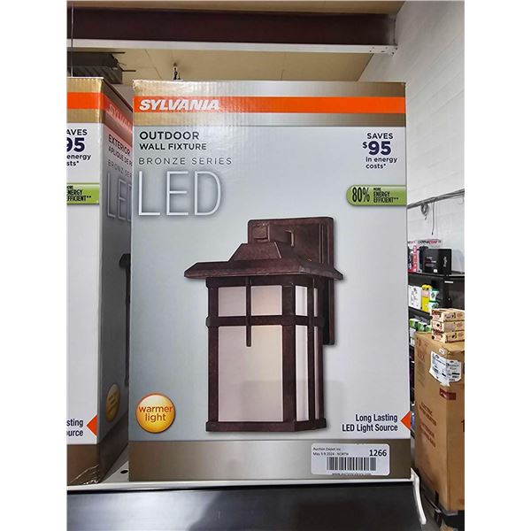 Sylvania LED Outdoor Wall Fixture Bronze Series