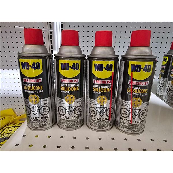 WD-40 Specialist Water Resistant Silicone Lubricant 4x311g
