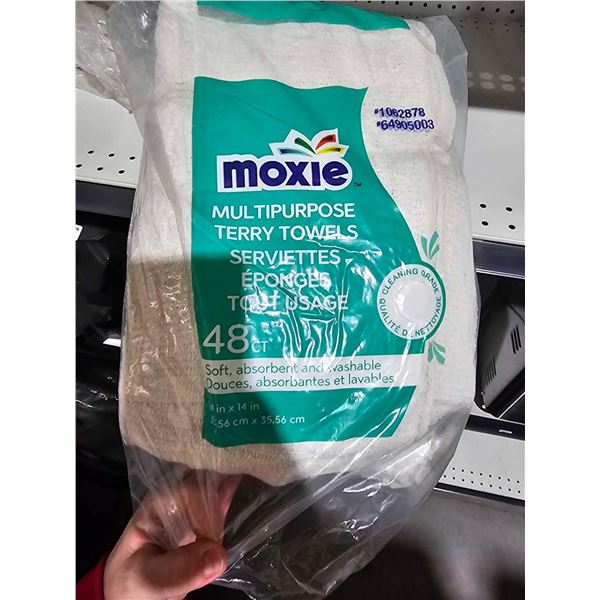 Moxie Multi Purpose Terry Towels 48 Count