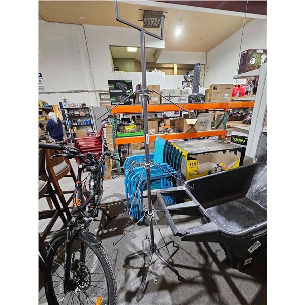 Free Standing Retail Hanging Display Rack