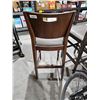 Image 2 : Lot of 3 Bar Height Wooden Stools
