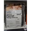 Image 1 : ForPro Premium Flannel Massage Table Sheet Set