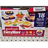 Image 1 : Good Cook Everyware 18 Pc Food Storage Set