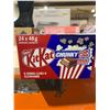 Image 2 : KitKat Chunky Popcorn Chocolate Bar 24 x 48g