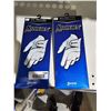 Image 1 : Srixon Men's all weather left hand golf gloves. Size medium and size large