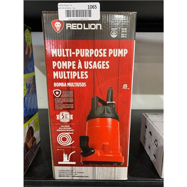 RedLion Multi Purpose Sump Pump