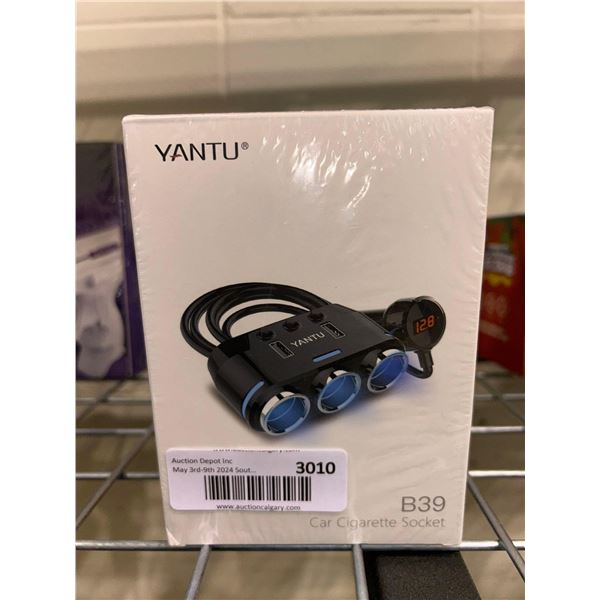 Yantu B39 multi function car cigarette socket