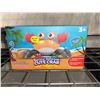 Image 1 : Electric induction Cute Crab childrens toy. Electronic moving and musical toy crab