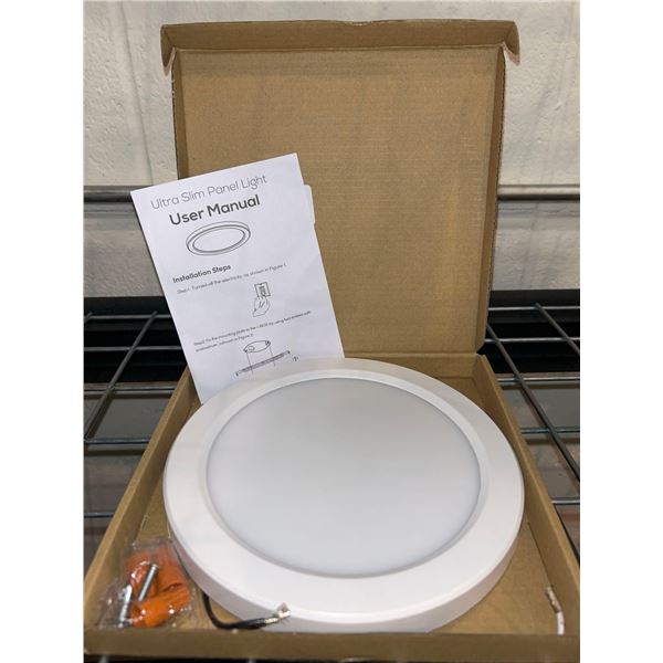 Ultra slim panel light instalation kit