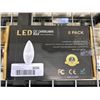 Image 1 : LED candelabra style light bulbs, pack of 6