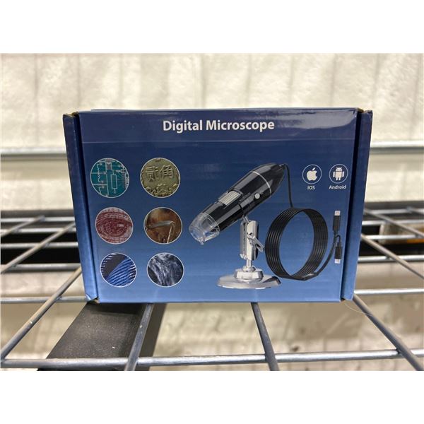 Mini digital microscope with iOS and Android support